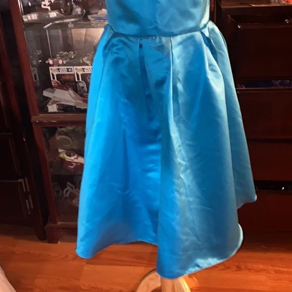 Blue never used dress size 10 with corset to adjust - Picture 3 of 13